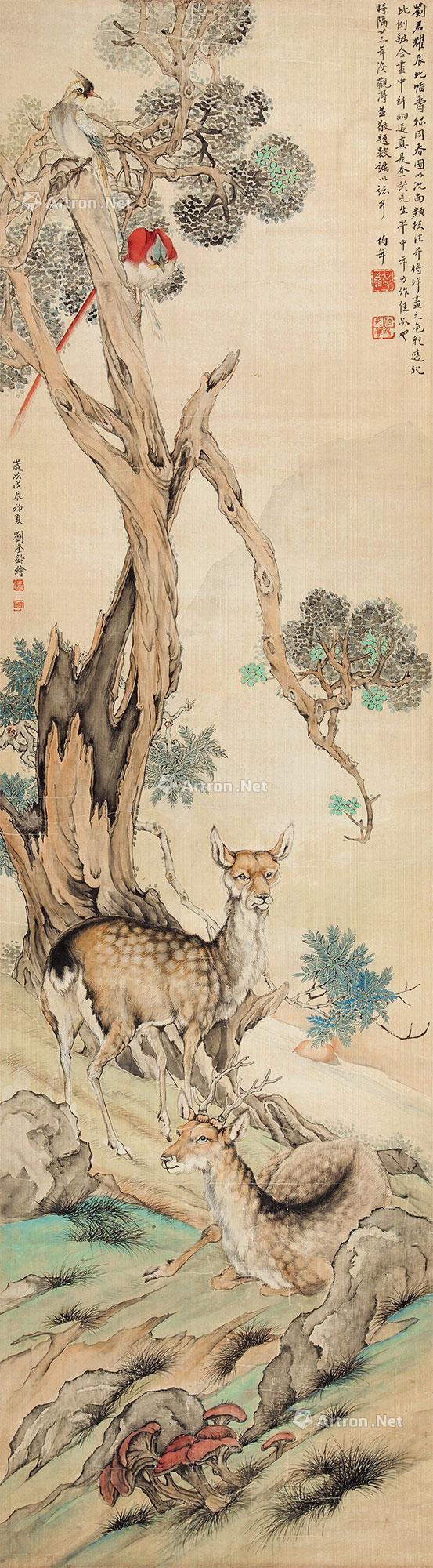 肉筆 水墨画 刘奎龄 肉筆 水墨画 刘奎龄の通販 by 1314159564 shop｜ラクマ